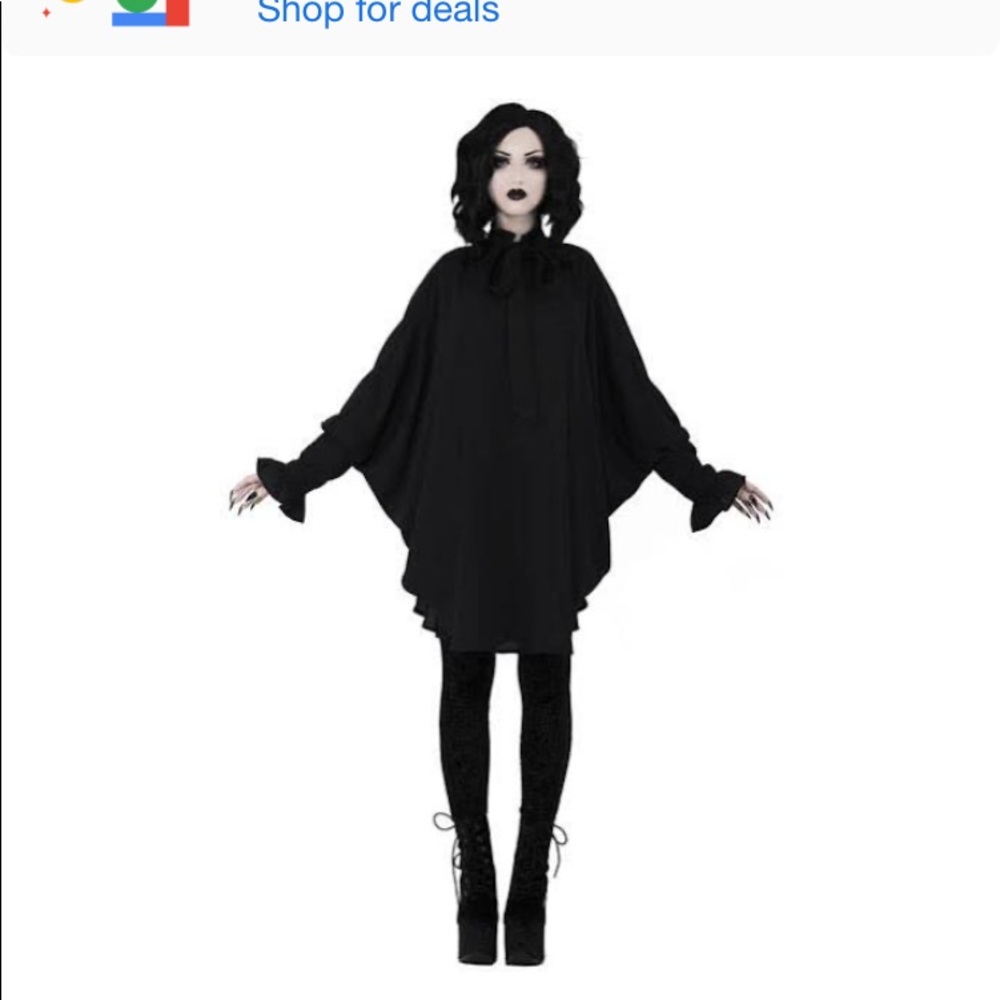 Killstar Thebe Chiffon Blouse Small BNWT